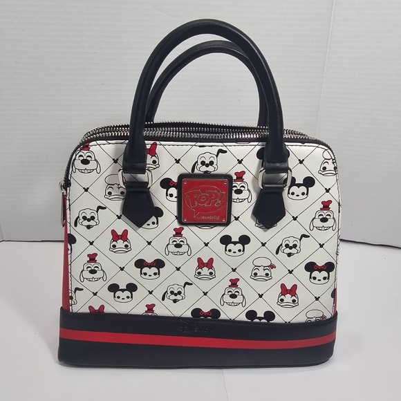 Disney Black and White Mickey Mouse Handbag - Picture 3 of 13